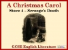 A Christmas Carol - Scrooge's Death Teaching Resources (slide 1/13)
